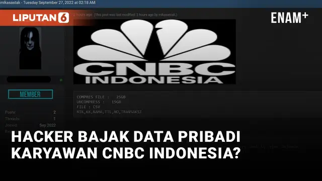 VIDEO: Duh! Hacker Klaim Retas Data Karyawan CNBC Indonesia