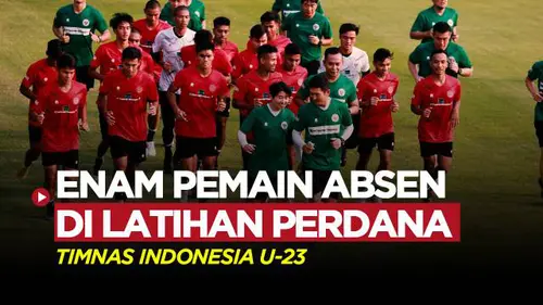VIDEO: Latihan Perdana Timnas Indonesia U-23 untuk Piala AFF U-23 2023, 6 Pemain Masih Belum Gabung
