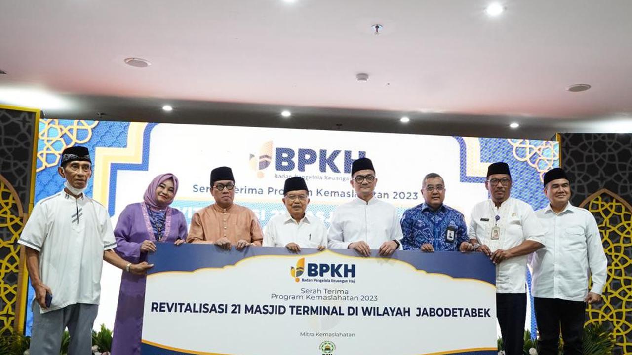 Badan Pengelola Keuangan Haji (BPKH) menggandeng Dewan Masjid Indonesia (DMI) melakukan revitalisasi terhadap 21 masjid dan mushollah di semua terminal yang ada di Seluruh Jabodetabek (Istimewa)
