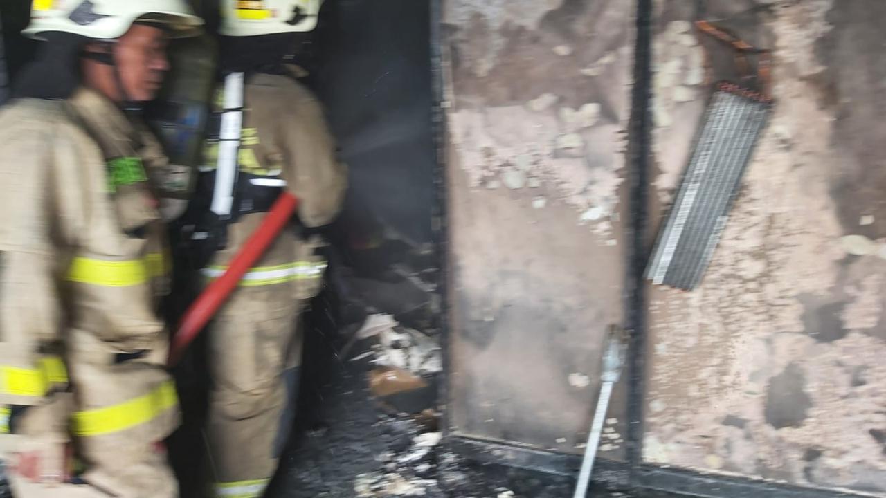 Pasca Kebakaran, 80 Persen Lantai 4 Rumah Haerul Saleh Rusak Parah
