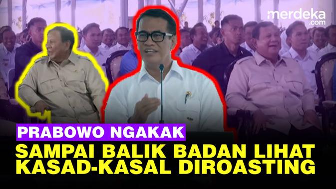 Prabowo Ngakak Sampai Balik Badan Lihat Kasad Hingga Kasal Diroasting Amran: Padahal Belum Jelas