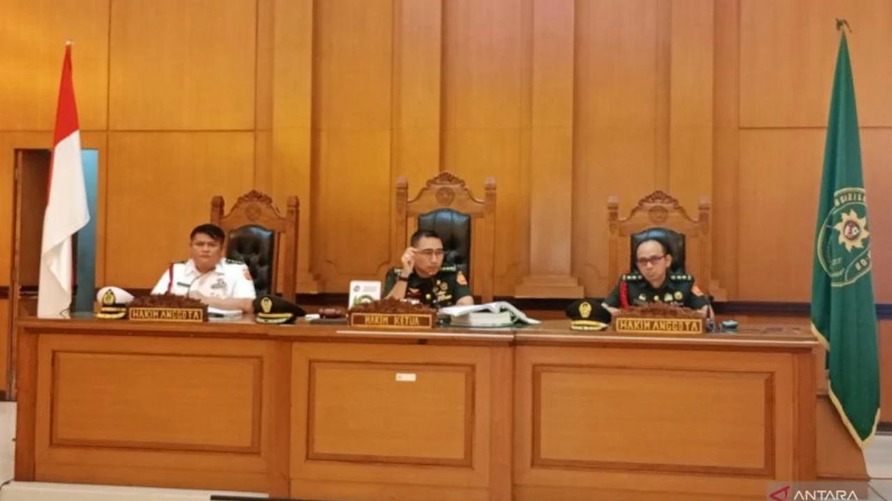 Hakim Semprot Oditur Militer Saksi Kunci Tolak Hadir: Beri Keterangan Kewajiban, Oditur Harus Tegas!