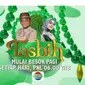 Lesti dan Ustaz Subki Al-Bughury dalam acara Tasbih Indosiar. (Vidio.com)