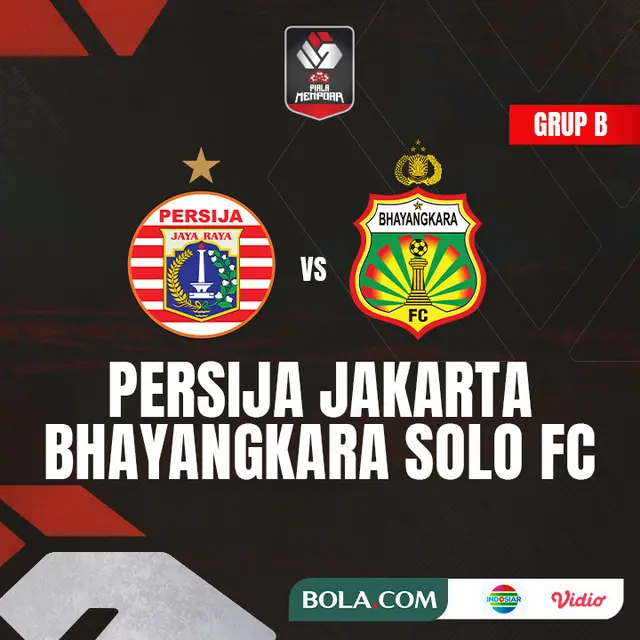 Piala Menpora - Persija Jakarta Vs Bhayangkara Solo FC