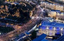 FOTO: Gelombang Demo Besar-Besaran di Israel, Puluhan Ribu Warganya Menuntut PM Benjamin Netanyahu Mundur