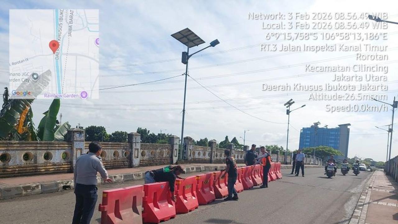 Sudinhub Jakut Ambil Langkah Atasi Kemacetan Jembatan BKT Rorotan Saat Jam Sibuk
