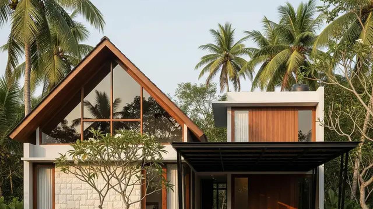 9 Model Rumah Atap Pelana Minimalis dengan Carport Baja Ringan, Makin Diminati