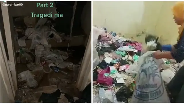 Viral Kamar Kos Cewek Penuh Sampah, Penampakannya Seperti Gudang