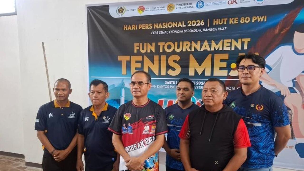 PTMSI Kota Kupang Gencar Cari Bibit Atlet Tenis Meja untuk Persiapan PON 2028