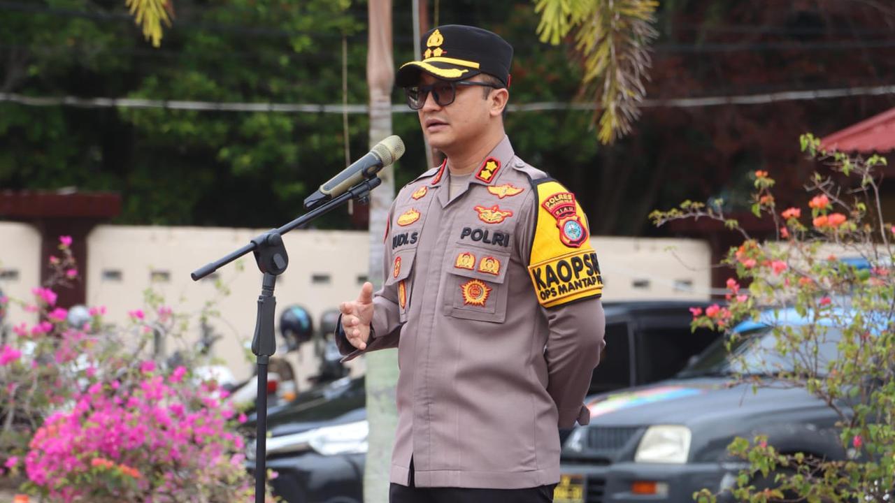 Pelaksanaan Pilkada semakin Dekat, Ini Perintah Kapolres Inhil ke Anak Buah