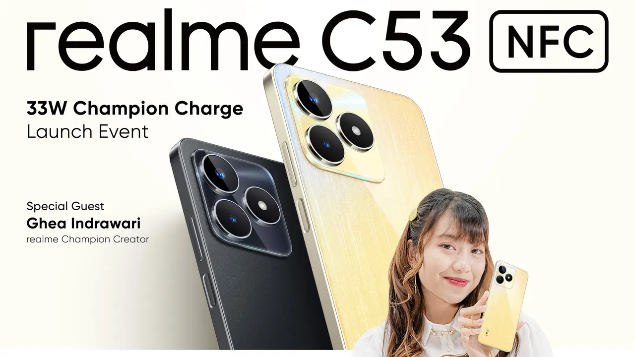 Realme C53 NFC rilis di Indonesia 15 Juni 2023 (Realme)