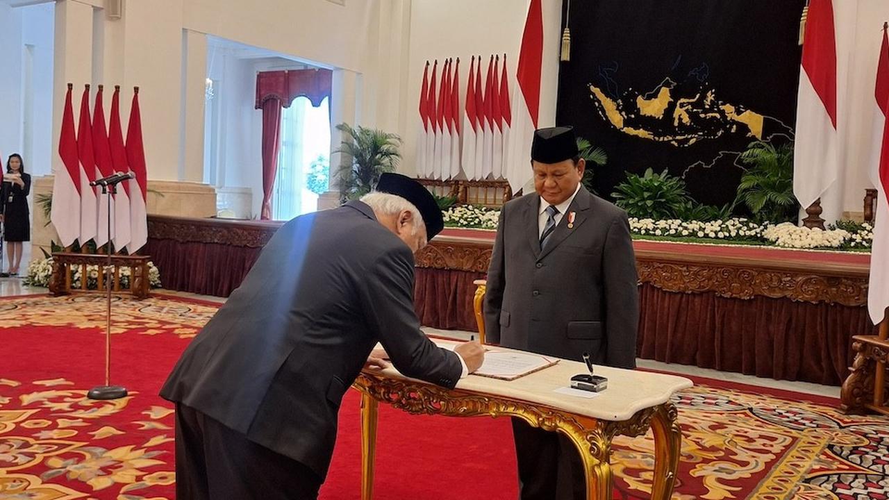 Basuki Hadimuljono Resmi Jabat Kepala Otorita IKN