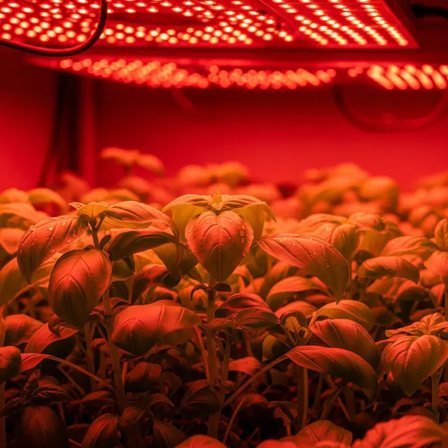 Cahaya Merah Membantu Tanaman Tumbuh Lebih Subur dan Produktif (AI)