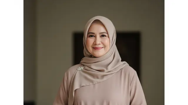 Model Gamis Simple untuk Lansia Tanpa Berlebihan