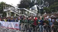 Mahasiswa demo di depan Gedung KPK. (Ist)