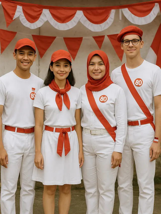 Ide Kostum Lomba Gerak Jalan 17 Agustus 2025, Unik dan Meriah