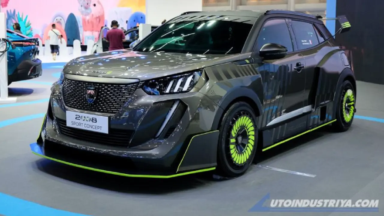 Peugeot pamerkan 2008 Sport Concept bergaya rally modern di BIMS 2023 (Autoindustriya)