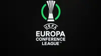 Foto logo UEFA Europa Conference League. (OZAN KOSE / AFP)