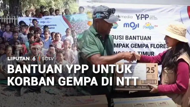 Bantuan YPP untuk Korban Gempa di NTT