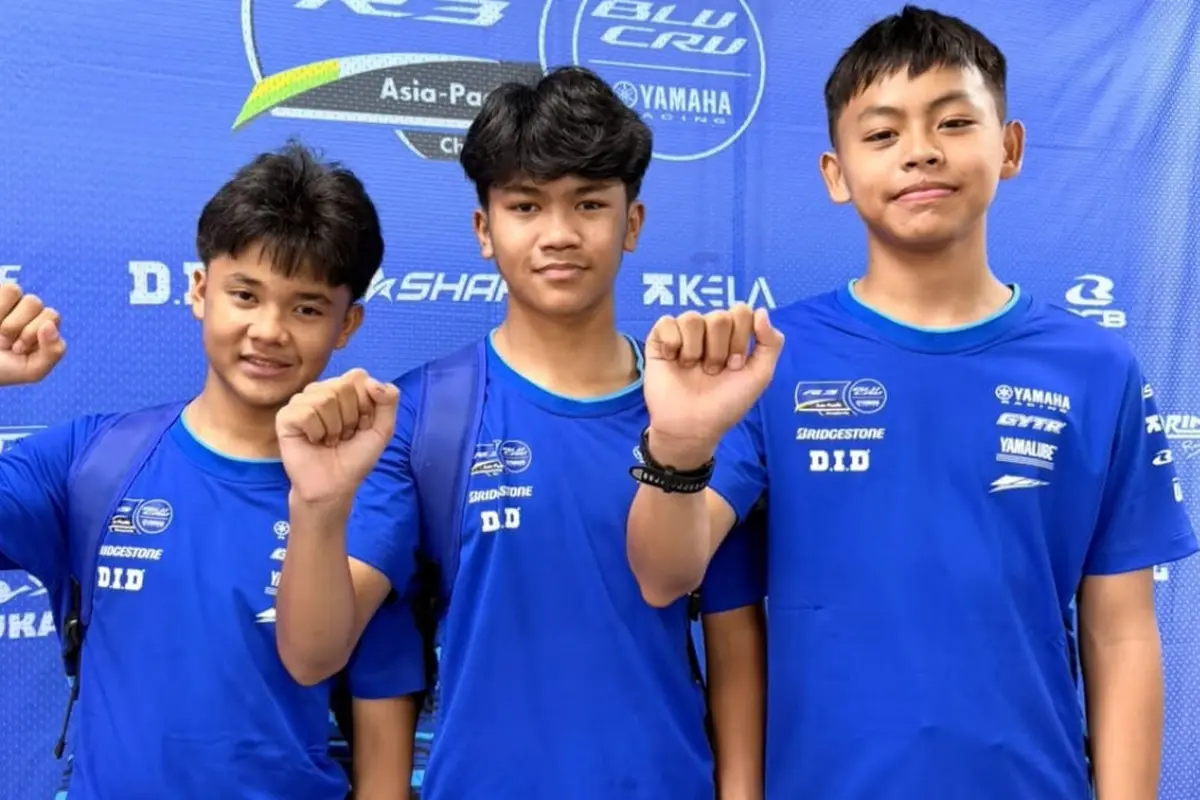 Pembalap Yamaha Racing Indonesia