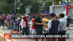 Tiket festival bisa menjadi salah satu alternatif Anda yang belum bisa menyaksikan pertandingan.
