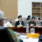 Menteri Perdagangan Zulkifli Hasan Rapat Kerja (Raker) bersama Komisi VI DPR RI di Jakarta, pada Senin (4/9/2023). (Dok Kemendag)