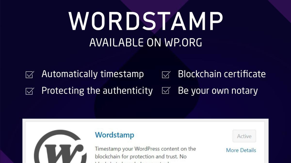 WordStamp, Stempel Waktu Pelindung Konten dari Yogyakarta