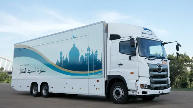 Jamu Atlet Muslim, Jepang Luncurkan Truk Masjid untuk Olimpiade 2020