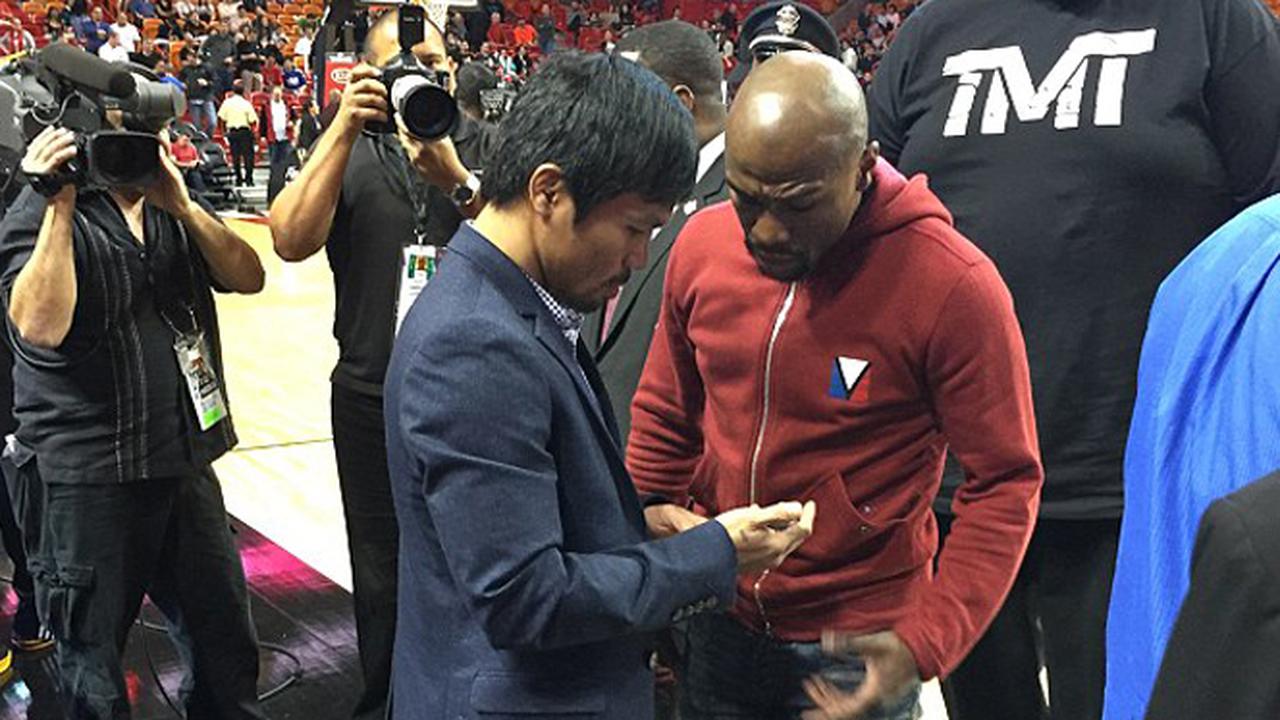 Mayweather dan Pacquiao Bertemu di NBA