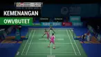 Berita video momen menegangkan Owi/Butet (Tontowi Ahmad/Liliyana Natsir) pada laga pertama di BWF Super Series Final 2017.