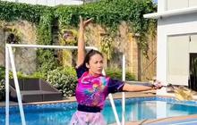 Mewah dan Megah, Ini Potret Taman Rumah Kris Dayanti Jadi Tempat  Favorit Latihan Wushu