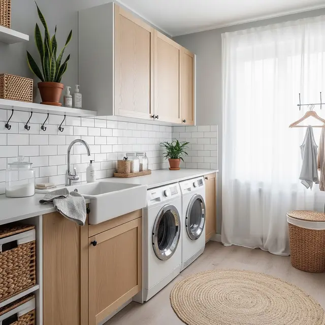 Desain Ruangan Laundry Kiloan