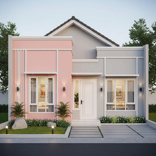 Pink Pastel: Kelembutan dan Keharmonisan