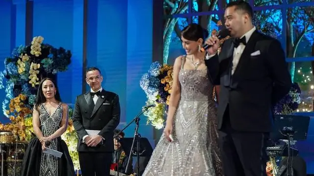 Pernikahan Prananda Putra Tunggal Surya Paloh dari Akad hingga Resepsi di Bali. [@ferdyhasan]