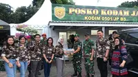 KB FKPPI beri bantuan kepada TNI/Polri