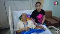 Ayah Ayu Ting Ting Abdul Rozak baru saja menjalani operasi hernia (kanal YouTube Qiss You TV)