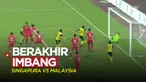 Berita video highlights laga Grup B sepak bola putra SEA Games 2021 antara Timnas Singapura U-23 melawan Malaysia U-23, Sabtu (14/5/2022) sore hari WIB.