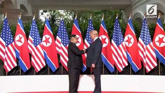 Meski belum jelas kesepakatan apa yang dihasilkan dari pertemuan bersejarah antara Donald Trump dan Kim Jong-un, kedua pihak memberikan sinyal positif.