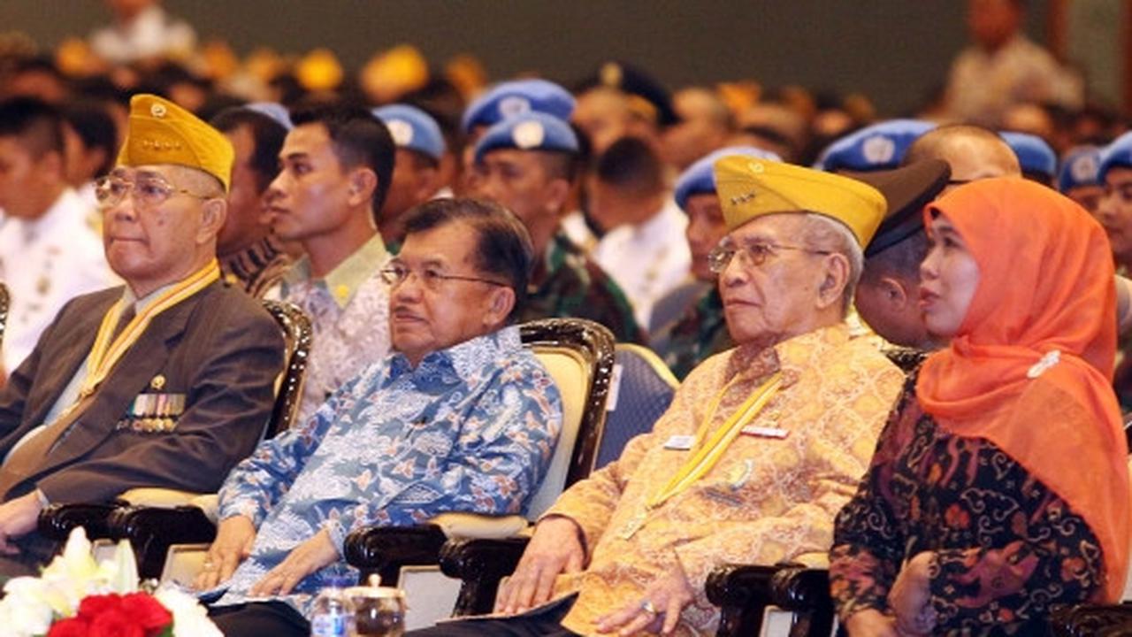 Wapres JK hadiri puncak peringatan Hari Veteran di JCC Senayan