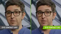 Fitur Eye Contact di NVIDIA Broadcast (YouTube NVIDIA Studio)