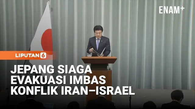 Jepang Siapkan Evakuasi Warganya di Timur Tengah Imbas Konflik Iran–Israel