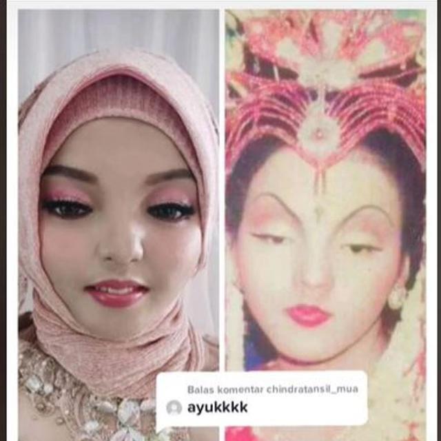 Pengantin Tak Boleh Lihat Cermin Saat Dirias, Kaget Lihat Hasil Fotonya