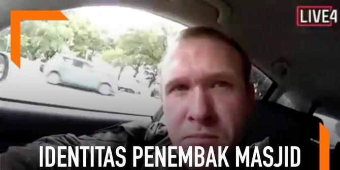 VIDEO: Terkuak, Identitas Pelaku Penembakan Masjid Selandia Baru