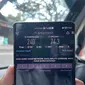 Pengujian kecepatan internet 5G Telkomsel di berbagai titik di Bali, dari Kuta hingga Canggu menggunakan aplikasi Speedtest by Ookla memperlihatkan kecepatan tinggi dan membuat streaming hingga video call lancar tanpa buffering (Liputan6.com/ Agustin Setyo Wardani).