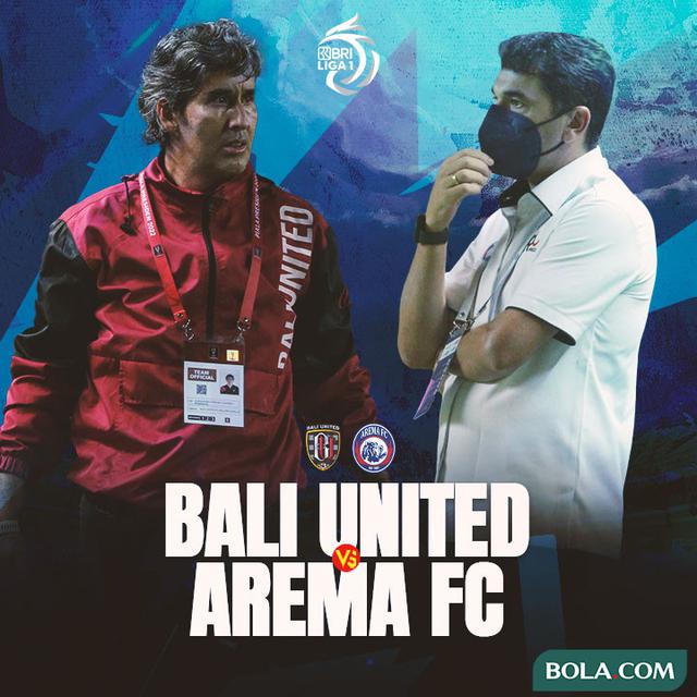 Liga 1 - Duel Pelatih - Bali United Vs Arema FC