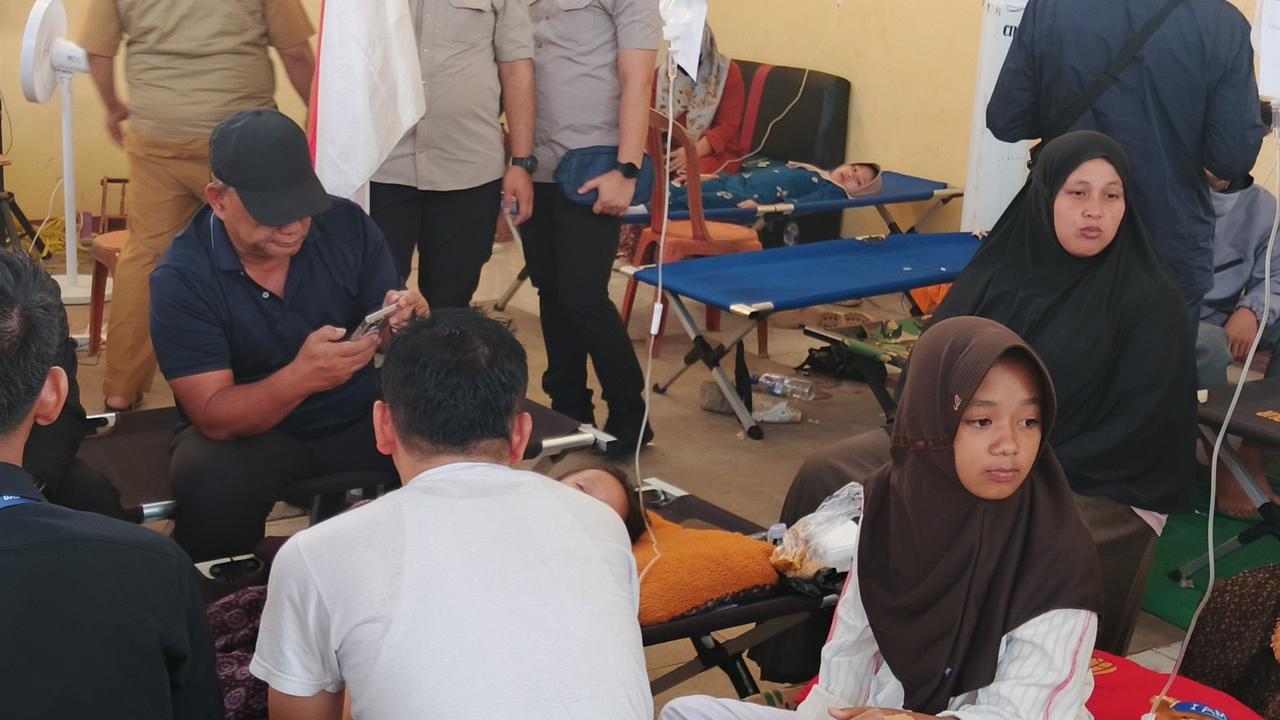 siswa di cipongkor keracunan MBG