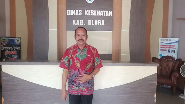 Kepala Dinas Kesehatan Kabupaten Blora, Edi Widayat. (Liputan6.com/Ahmad Adirin)