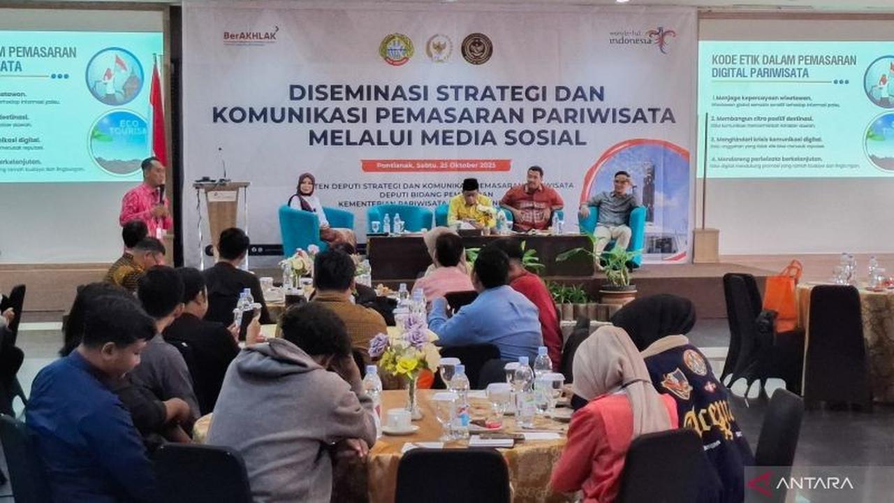 Tahukah Anda? Promosi Wisata Kalbar Lewat Medsos Jadi Kunci, Tapi Regulasi Pemandu Wisata Masih Jadi Tantangan