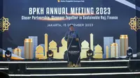 Badan Pengelola Keuangan Haji (BPKH) menggelar Annual Meeting & Banking Award 2023 di Sheraton Grand Jakarta Gandaria City Hotel, Jumat (15/12/2023). (Ist)