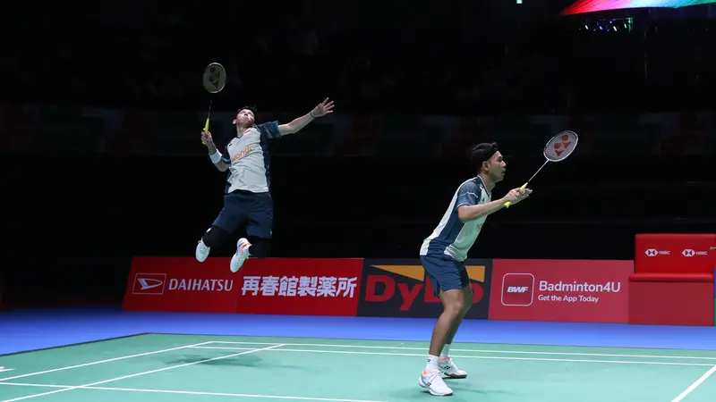 Fajar Alfian/Muhammad Rian Ardianto - Japan Open 2024 - Bulu Tangkis